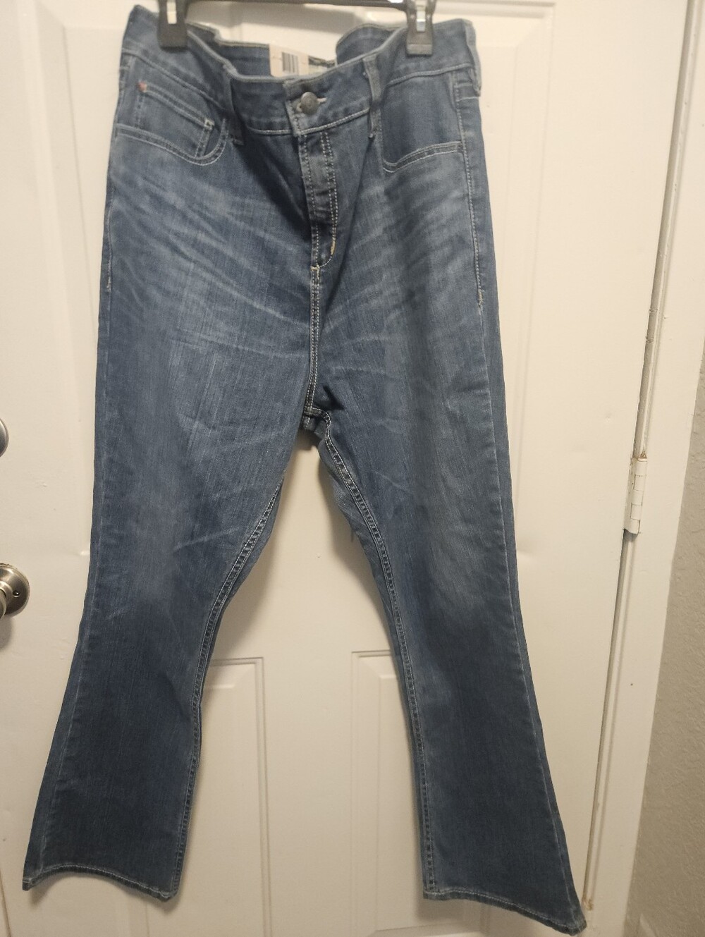 Justin Women's Blue Denim Jeans